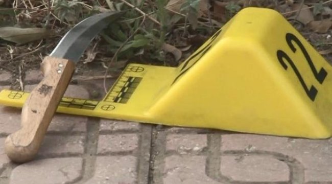 Hastane bahçesinde kurşun yağmuru