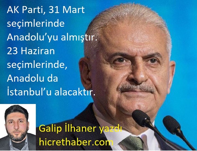 Binali Yıldırım 313 Bin Oy Farkla Kazanacak...