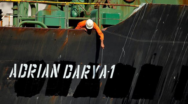 O tanker, takip cihazını kapattı