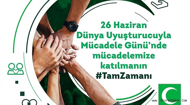 Yeşilay- Dünya Uyuşturucu ile Mücadele Günü