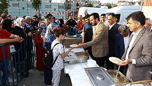 Bağcılar'da Keşkek Festivali'ne yoğun ilgi