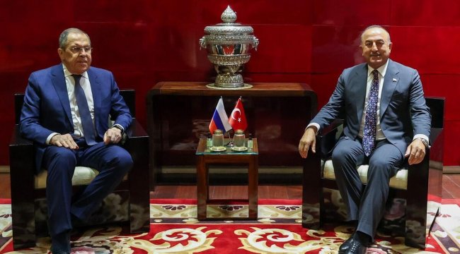 Bakan Çavuşoğlu, Rus mevkidaşı Lavrov ile görüştü