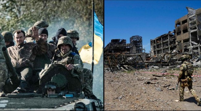 Ukrayna ordusu, ülkenin doğusunda ilerliyor: Luhansk'ta ilk yerleşim yeri ele geçirildi