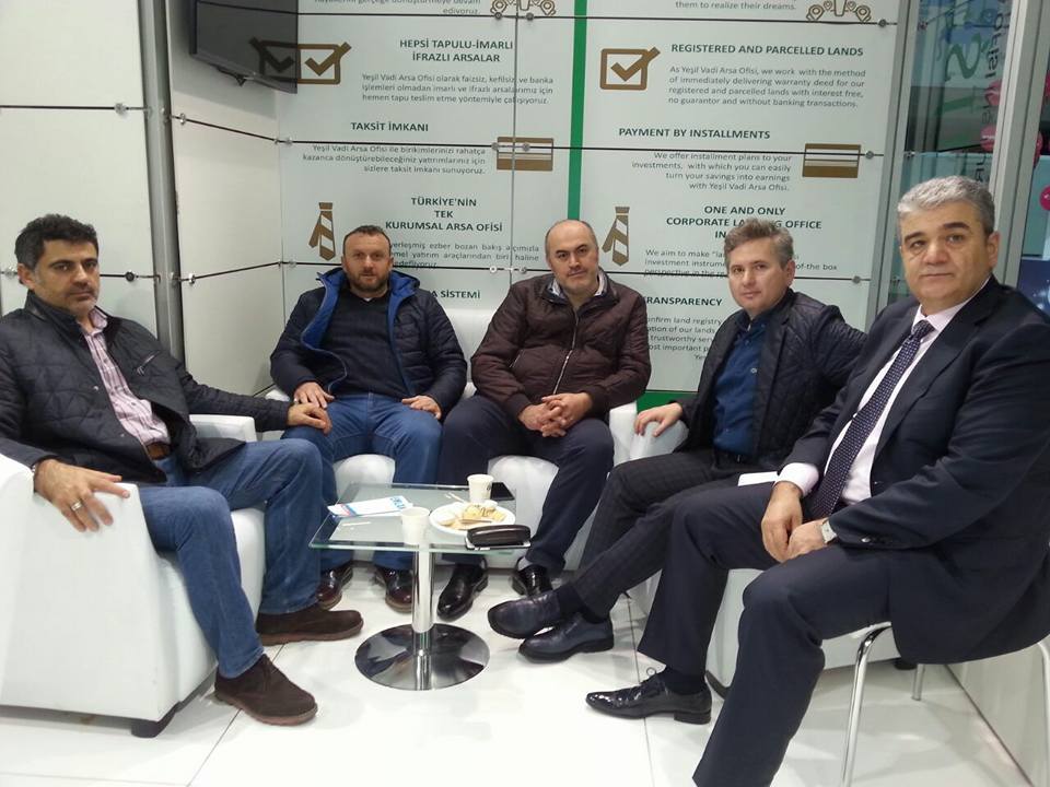 CNR Emlak Fuarı'nda Yeşil Vadi Arsa Ofisi ziyaretçilerin ilgi odağı oldu