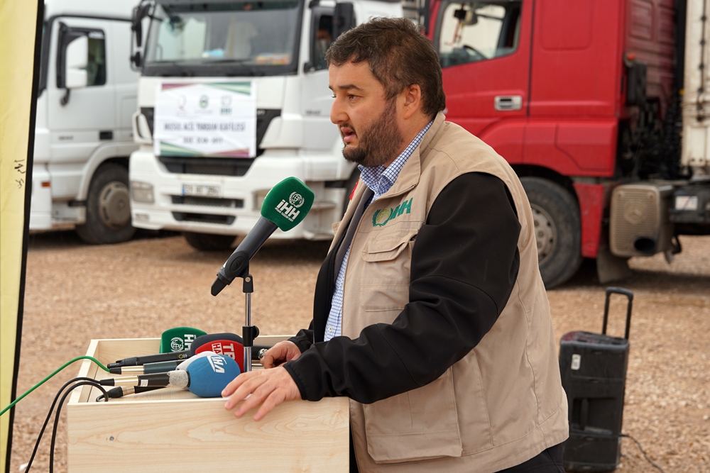 İHH’dan Kuzey Irak’a 22 TIR yardım