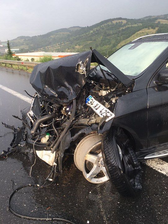 YeşilVadiArsa Yönetim Kurulu Başkanı Rafet Orhan Trafik Kazası Geçirdi