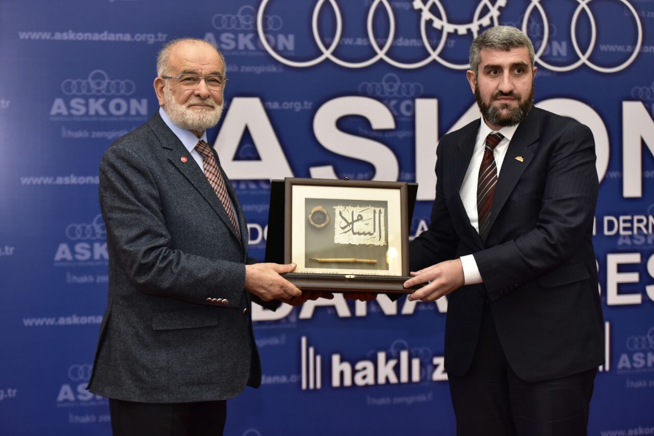 Karamollaoğlu, Askon Adana Şubesi’nin Kahvaltısında İşadamlarıyla Bir Araya Geldi… 