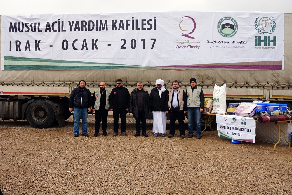 İHH’dan Kuzey Irak’a 22 TIR yardım