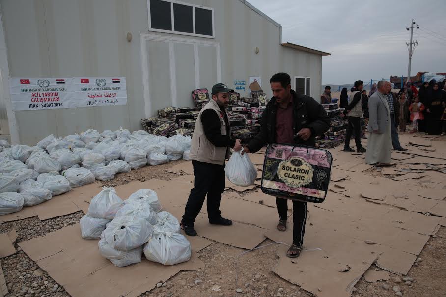 İHH’dan Irak’taki 70 Bin Sığınmacıya Kış Yardımı