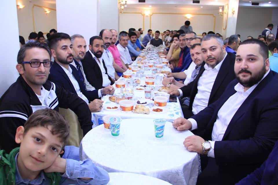 BİLGENÇ (Bilim İrfan Liyakat ve Gençlik) Derneği iftar yemeği verdi