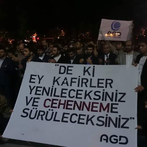 Bangladeş'te Rahman Nizami idamı İstanbul'da protesto edildi!