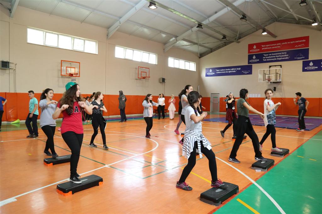 İbb’nin Okul Spor Salonları’nda Şampiyonlar Yetişiyor 