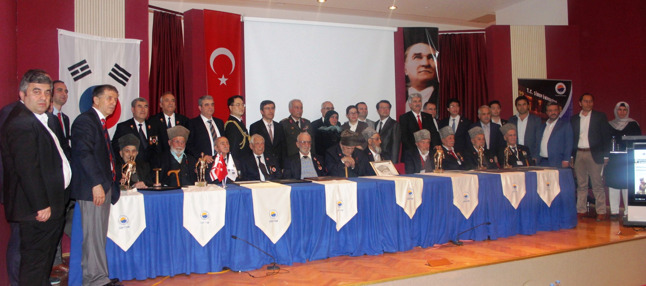Sinoplu İş Adamları Derneği (SİAD) Kore Gazilerini Unutmadı