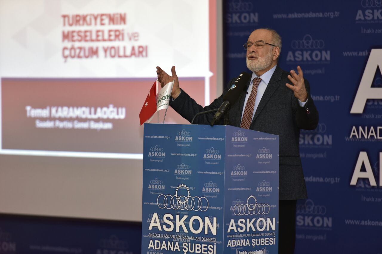 Karamollaoğlu, Askon Adana Şubesi’nin Kahvaltısında İşadamlarıyla Bir Araya Geldi… 