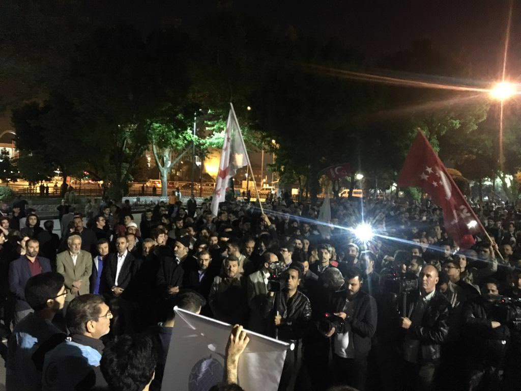 Bangladeş'te Rahman Nizami idamı İstanbul'da protesto edildi!