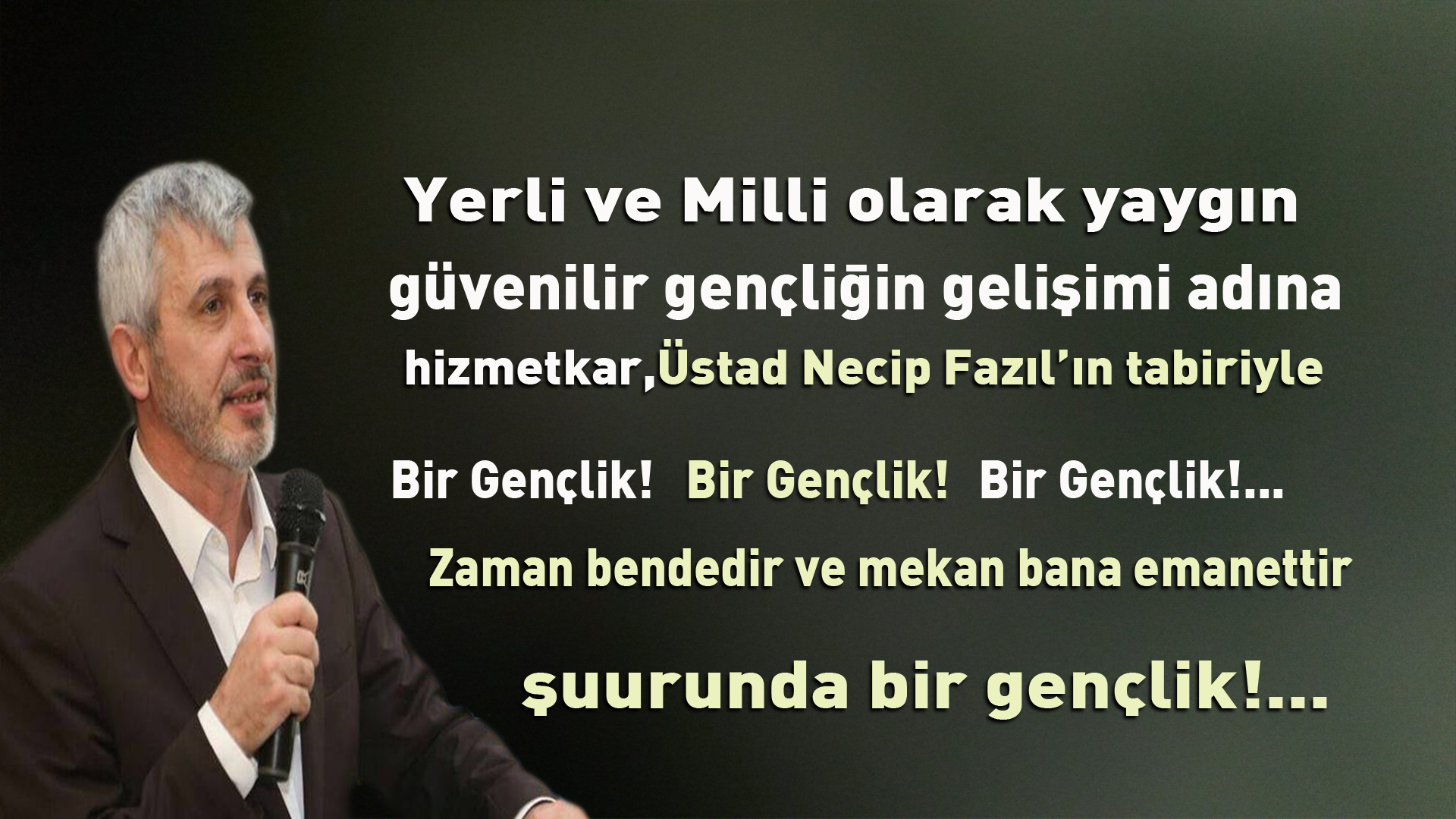 Genç İrade Reis'i Kurtoğlu ile Gençlik