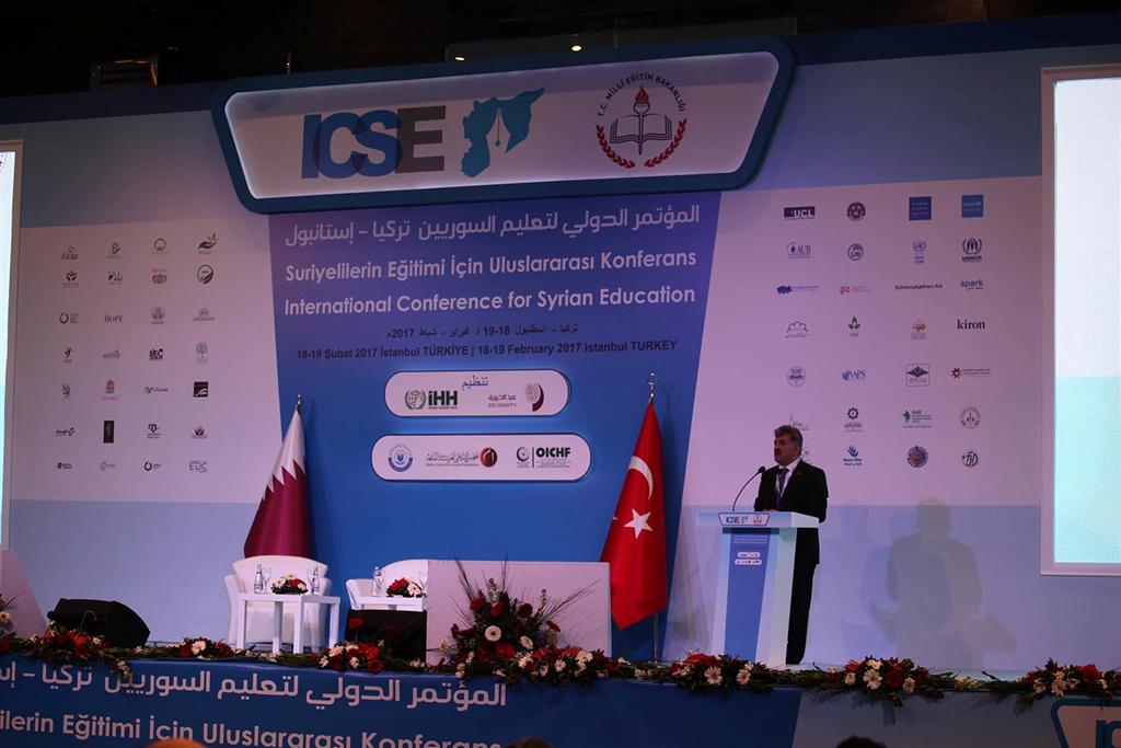 Suriyelilerin Eğitimi İçin Uluslararası Konferans