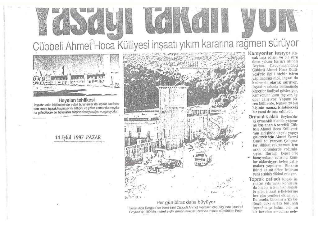İSMAİLAĞA’YA OYNANAN BÜYÜK OYUN