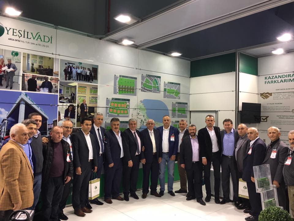 CNR Emlak Fuarı'nda Yeşil Vadi Arsa Ofisi ziyaretçilerin ilgi odağı oldu