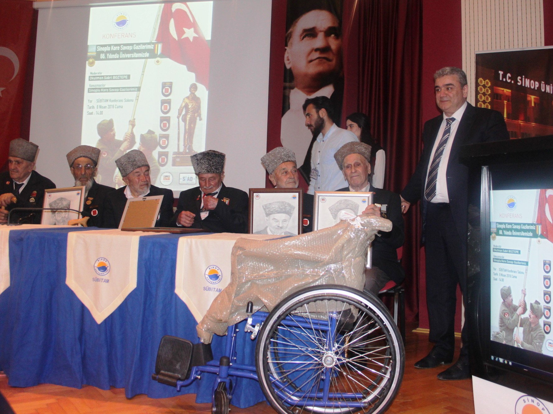 Sinoplu İş Adamları Derneği (SİAD) Kore Gazilerini Unutmadı