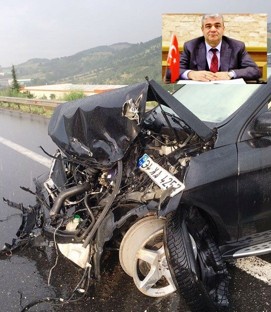 YeşilVadiArsa Yönetim Kurulu Başkanı Rafet Orhan Trafik Kazası Geçirdi