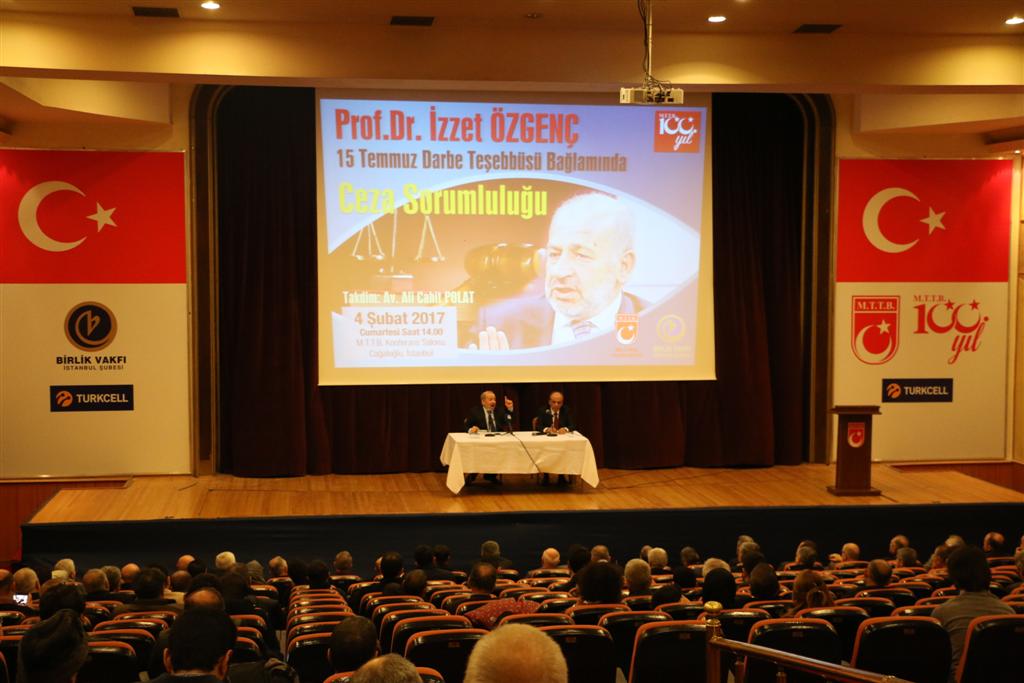 Birlik Vakfı 15 Temmuz Darbe Teşebbüsü Bağlamında Ceza Sorumluluğu semineri
