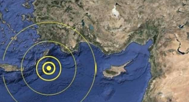AKDENİZ'DE DEPREM