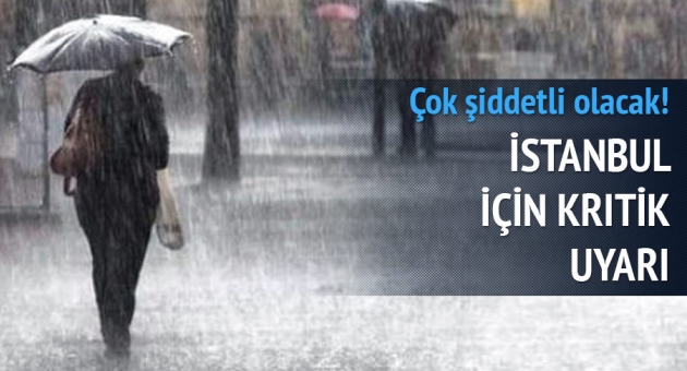 İSTANBUL'A KAR UYARISI