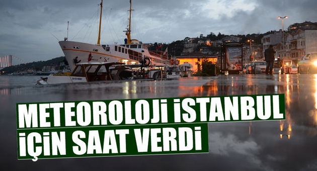 İstanbul için Alarm