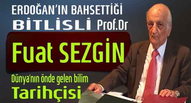 fuat sezgin hicret haber ile ilgili gÃ¶rsel sonucu