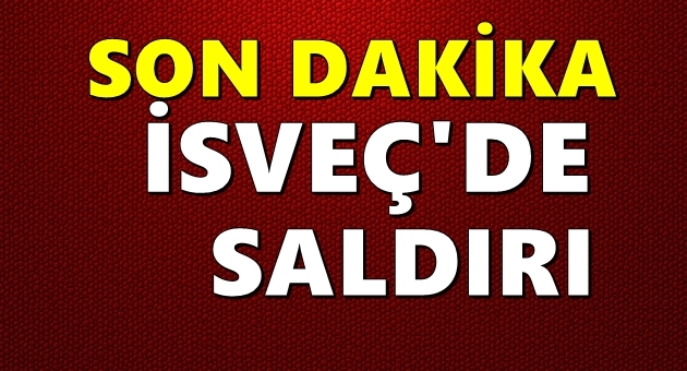 İsveç'de Kamyonlu Saldırı