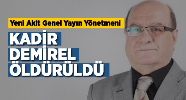 Kadir Demirel'e Son Veda Yapıldı