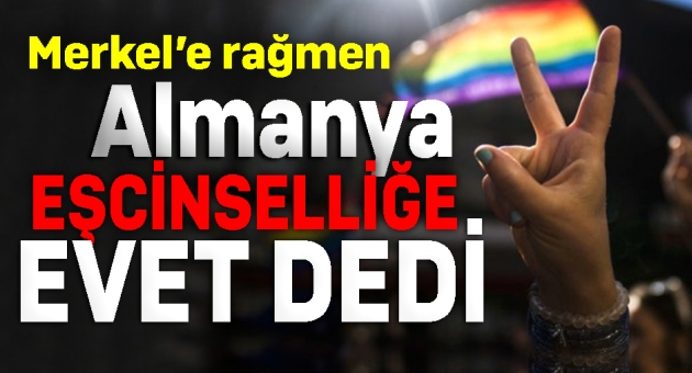 Almanya Eşcinselliği Kabul Etti