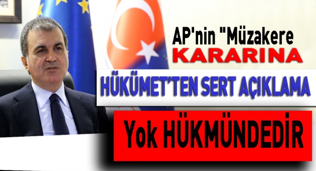 Çelik:Bu Karar Yok Hükmündedir