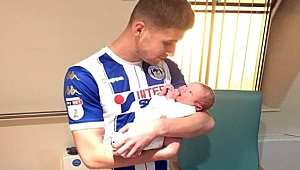 Profesyonel futbolcunun babalık heyecanı