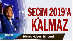 Akşener Seçimler  Erken Olacak