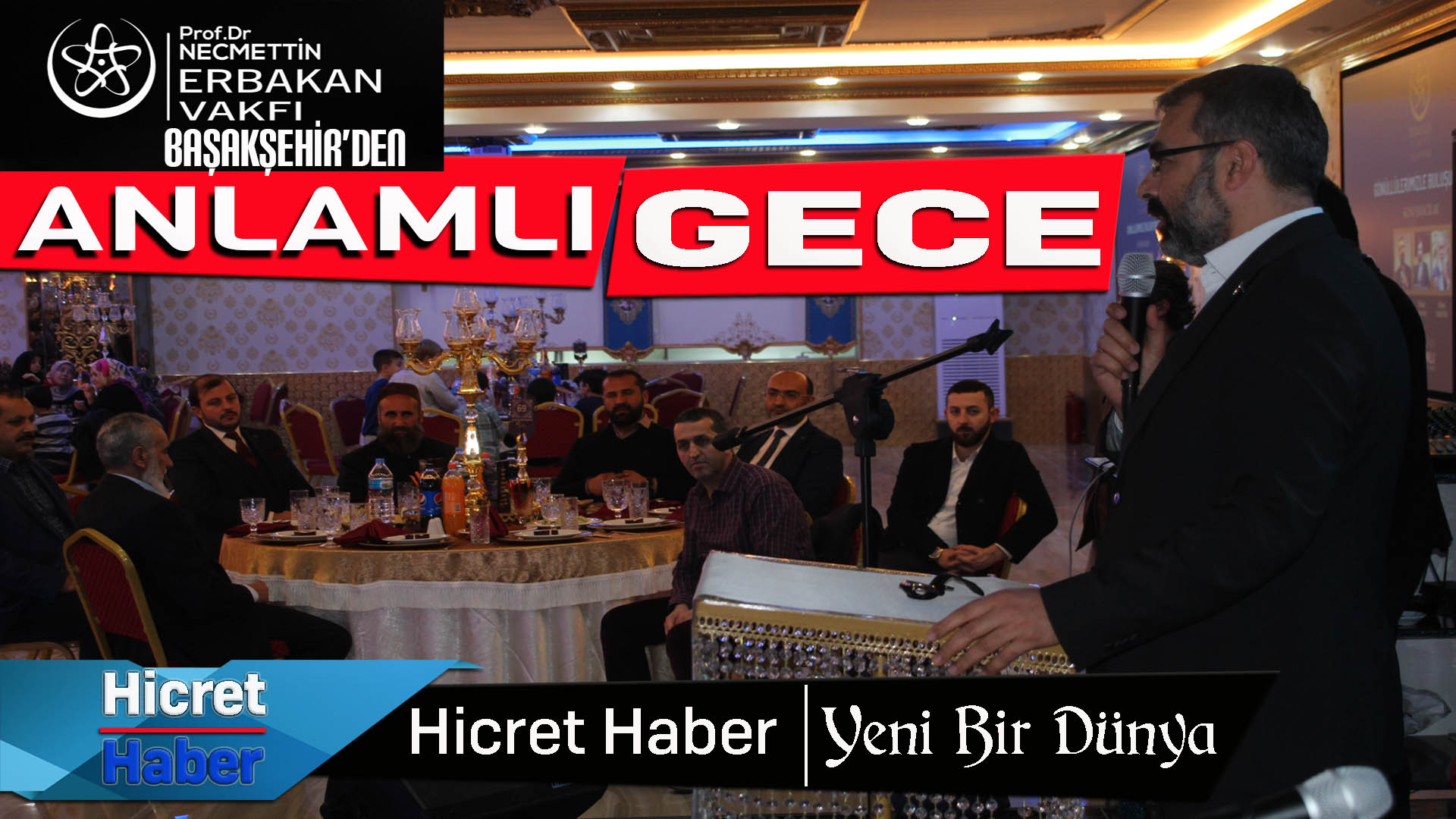 Başakşehir Erbakan Vakfı Gönüllüleri Gece'de Buluştu