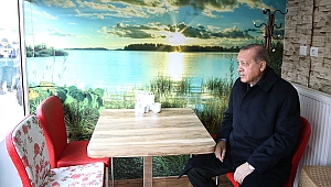 Erdoğan Börekçi'de Oturdu