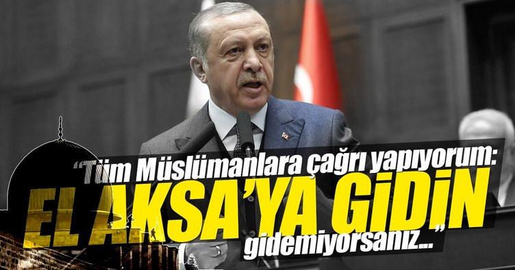Erdoğan'dan Kudüs'e Büyükçilik Çıkışı