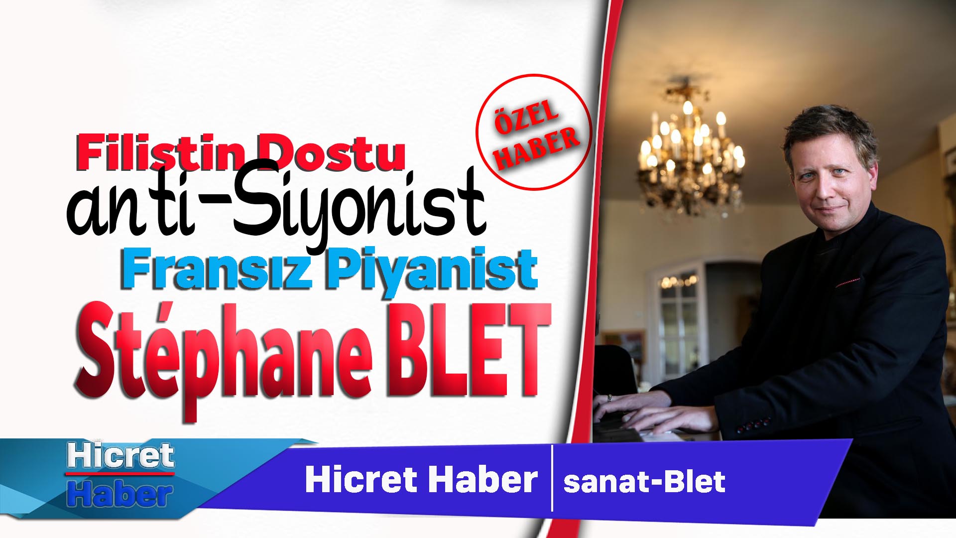 Filistin Dostu Fransız Piyanist
