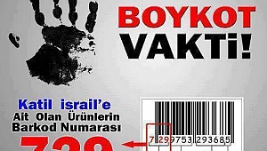İsrail Barkoduna Dikkat!
