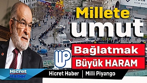 Karamollaoğlu  Vatandaşı  Milli Piyango'ya Umut Bağlatan  Hükümete Eleştiri