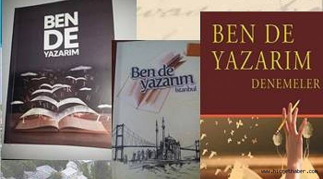Ben de Yazarım denemeler çıktı