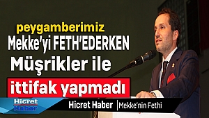 Erbakan Vakfı Mekke'nin Fethi'ni Kutladı