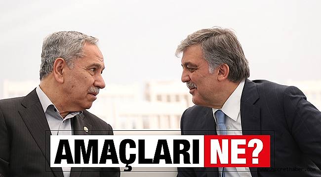Gül-Arınç ikilisi neyi amaçlıyor?