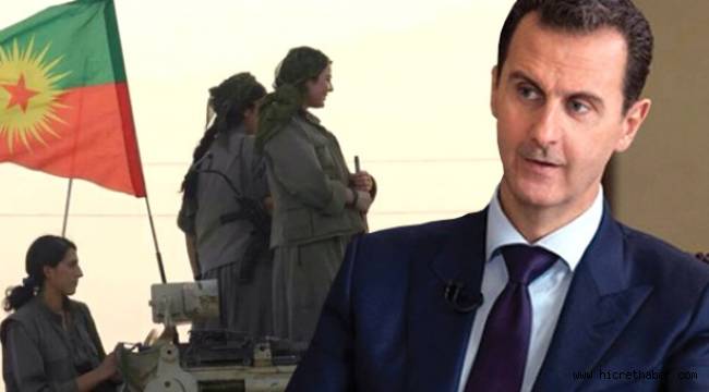 PYD'ye, Esad rejiminden destek geldi.