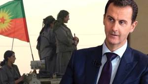  PYD'ye, Esad rejiminden destek geldi.