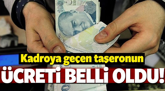 Taşeron işçinin ücret hesabı belli oldu