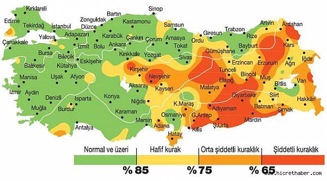Türkiye'de 44 yıldır böylesi görülmedi… Korkutan harita paylaşıldı…