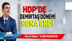 3.Hdp Kongresin'de Demirtaş Dönemi Sona Erdi
